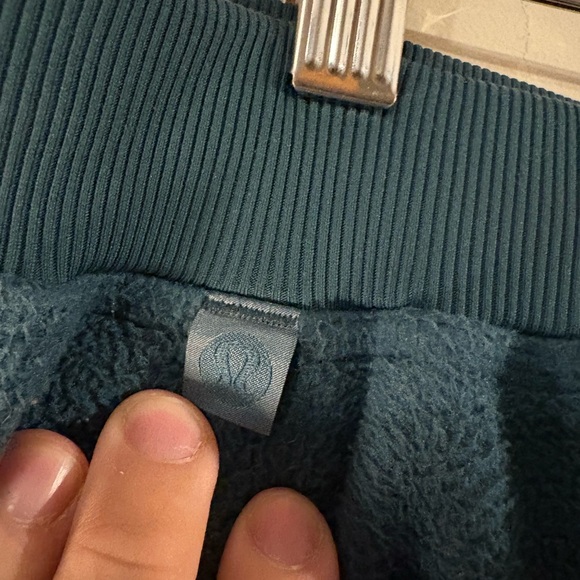 Lululemon Polar Fleece Jogger Green Jasper men’s small - Picture 4 of 6